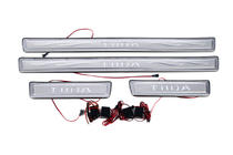 Nissan Tiida 2004-2011 Libao illuminated door sill plates (4 pcs, stainless steel) photo 2