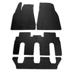 Tesla Model X 2015- Rubber Floor Mats (7-Seater, Stingray Premium) photo 1