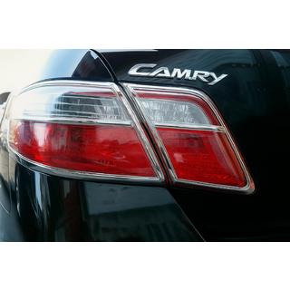 Chrome Tail Light Covers (2 pcs, plastic) Toyota Camry 2006-2011 photo 3