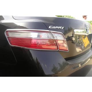 Chrome Tail Light Covers (2 pcs, plastic) Toyota Camry 2006-2011 photo 1