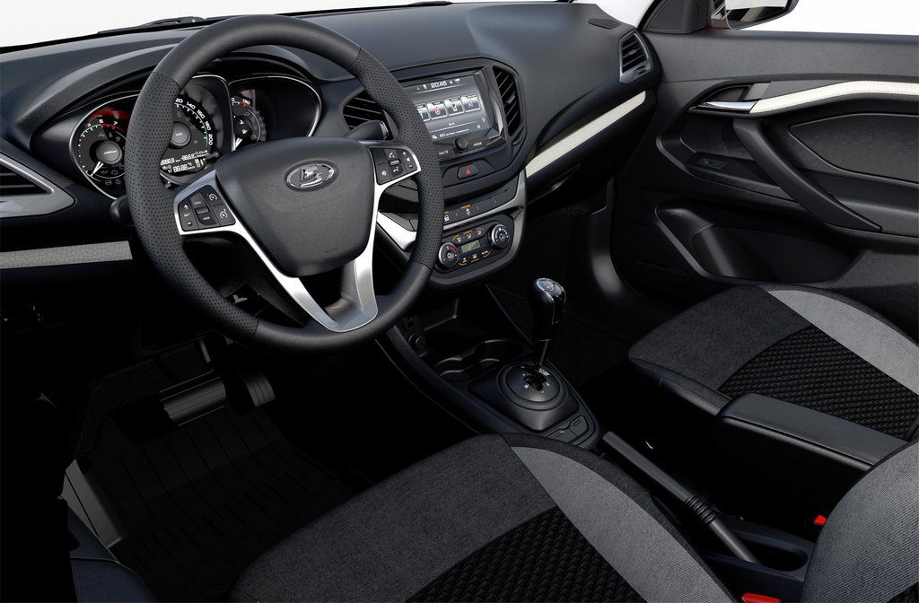 Overview of sedan Lada Vesta