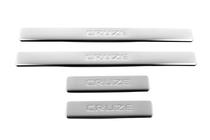 Chevrolet Cruze 2009–2015 Door Sill Protectors (4 pcs, OmsaLine) photo 3