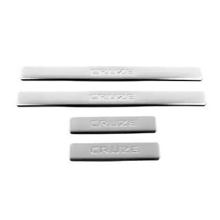 Door Sill Protectors (4 pcs, OmsaLine) Chevrolet Cruze 2009–2015 photo 3