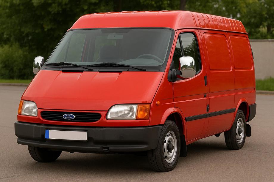 Ford Transit 1991-2000 Mirror Covers (2 pcs, Stainless Steel) Image