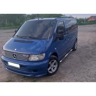 Front bumper lower lip Brabos Style (primed for painting) Mercedes Vito W638 1996-2003 photo 2