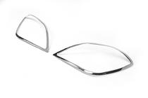Mercedes Sprinter W906 2006–2018 Headlight trims (2006-2013, 2 pcs, stainless steel) photo 3