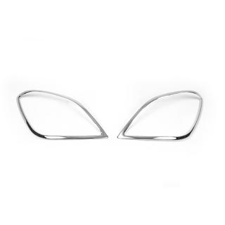 Headlight trims (2006-2013, 2 pcs, stainless steel) Mercedes Sprinter W906 2006–2018 photo 2