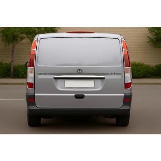 Chrome Tail Light Covers (2 pcs, Stainless Steel) Mercedes Vito W639 2004-2014 photo 1