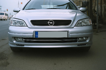Opel Astra G classic 1998-2012 Headlight covers (2 pcs, plastic) photo 1