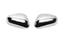 Seat Leon 2005-2012 Chrome mirror covers (2005-2010, 2 pcs, stainless steel) Carmos - Turkish Stainless Steel photo 5