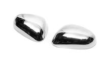 Seat Leon 2005-2012 Chrome mirror covers (2005-2010, 2 pcs, stainless steel) Carmos - Turkish Stainless Steel photo 6