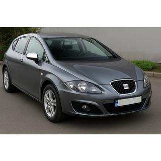 Chrome mirror covers (2005-2010, 2 pcs, stainless steel) Seat Leon 2005-2012 photo 1