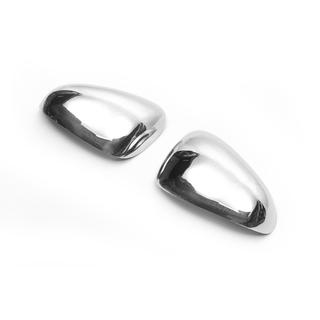 Chrome mirror covers (2005-2010, 2 pcs, stainless steel) Seat Leon 2005-2012 photo 4