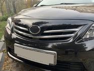 Toyota Corolla 2007-2013 Chrome Grille Covers (2010-2013, 3 pcs, Stainless Steel) photo 3