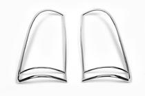 Toyota Hilux 2006-2015 Chrome Tail Light Covers 2004-2008 (2 pcs, plastic) photo 3
