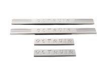 Skoda Octavia II A5 2006-2010 Door Sill Protectors OmsaLine (4 pcs, Stainless Steel) photo 2