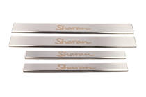 Volkswagen Sharan 1995-2010 Door Sill Protectors Carmos V1 (4 pcs, Stainless Steel) photo 2
