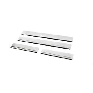 Door Sill Protectors OmsaLine Stainless Steel Toyota Corolla 2013-2019 photo 2