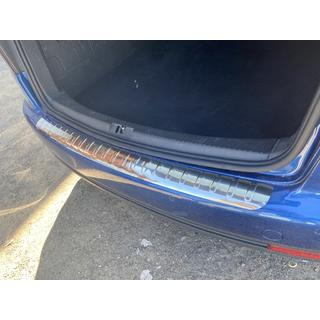 Rear Bumper Protector Carmos Stainless Steel Volkswagen Touran 2003-2010 photo 4