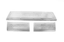 Volkswagen T5 2010-2015 Interior door sill plates stainless steel Carmos V3 (3 pcs) photo 2