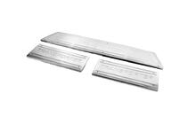 Volkswagen T5 2010-2015 Interior door sill plates stainless steel Carmos V3 (3 pcs) photo 3