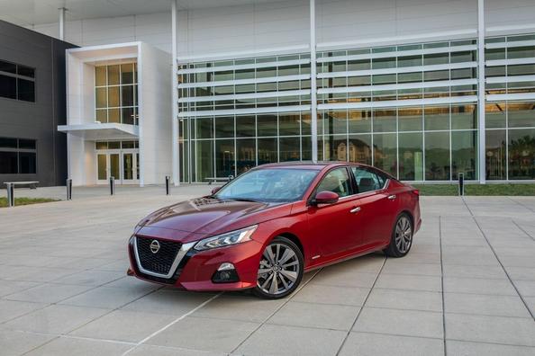The sixth generation of the Nissan Altima sedan