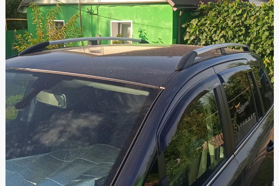 Opel Zafira B 2005–2011 Aluminum Roof Rails (Caravan, Chrome) Image