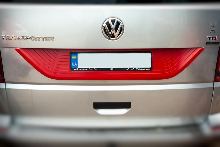Volkswagen T6 2015-2024 Plastic Trunk Lid Cover Black Photo 4