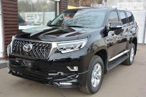 Toyota Land Cruiser Prado 150 2009-2023 Front and Rear Bumper Covers TRD (2017-) Black photo 4
