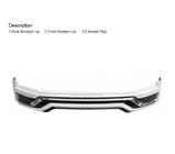 Toyota Land Cruiser 200 2007-2021 Body Kit 2016↗ (Modelista V3) Black photo 4