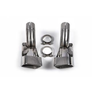 Exhaust Tips V1 (2 pcs, Stainless Steel) Range Rover Sport 2005-2013 photo 3