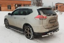 Nissan X-trail T32/Rogue 2014-2021 Rear protection bar NSXT.13.6.B1-08 (stainless steel) photo 4