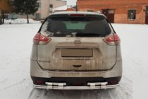 Nissan X-trail T32/Rogue 2014-2021 Rear protection bar NSXT.13.6.B1-08 (stainless steel) photo 1