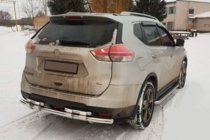Nissan X-trail T32/Rogue 2014-2021 Rear protection bar NSXT.13.6.B1-08 (stainless steel) photo 2