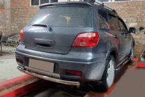 Mitsubishi Outlander 2001-2006 Rear Bar AK002/2 (Stainless Steel) photo 2
