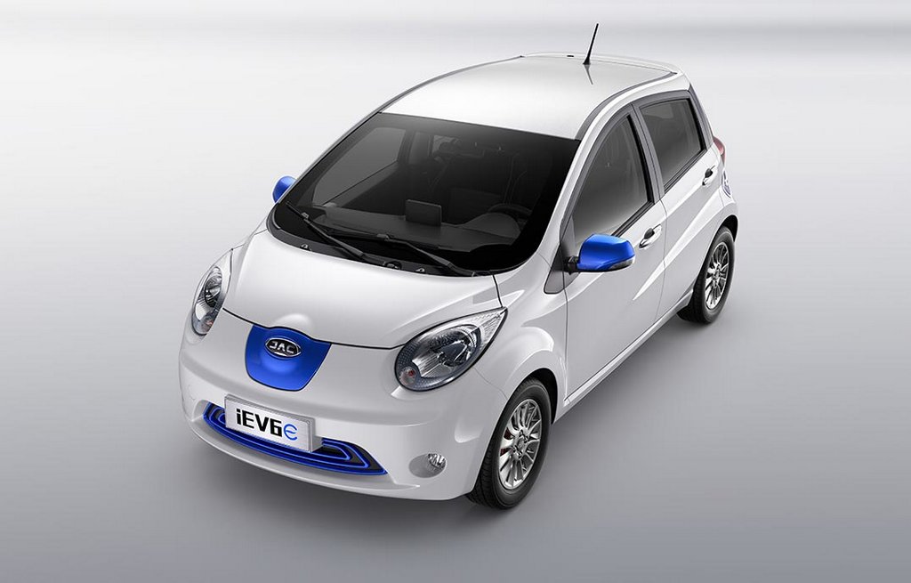 Browse electric compact hatchback JAC iEV6E