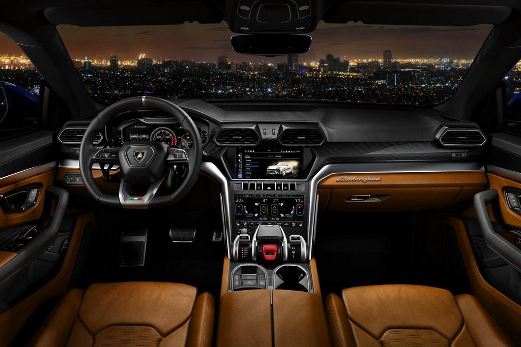 Overview of the crossover Lamborghini Urus