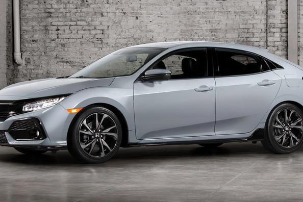 The tenth five-door hatchback generation Honda Civic 5D