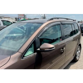 Window Deflectors (4 pcs, HIC) Volkswagen Touran 2010-2015 photo 2