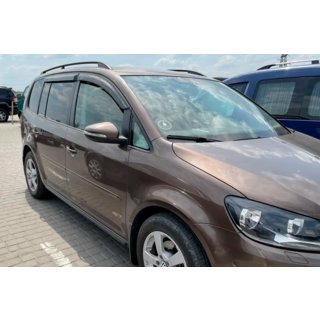 Window Deflectors (4 pcs, HIC) Volkswagen Touran 2010-2015 photo 1