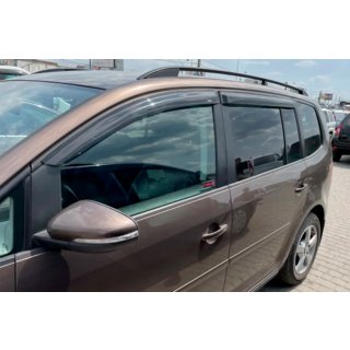 Window Deflectors (4 pcs, HIC) Volkswagen Touran 2010-2015 photo 3