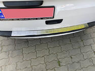 Renault Kangoo 2008–2020 Rear Bumper Protector OmsaLine (2013+, Stainless Steel) photo 1