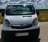 Renault Trafic 2001–2015 Headlight Eyelids Porshe-Style Black Gloss photo 2