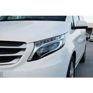 Front headlights with LED modules, V-class design (for Vito, 2 pcs) photo 2