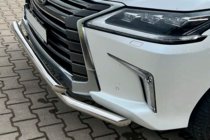 Lexus LX570/450d 2008-2022 Front Bull Bar ST014 (2015+, Stainless Steel) photo 3