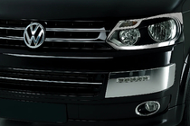 Volkswagen T5 2010-2015 Headlight Covers Chrome (2 pcs, Stainless Steel) photo 1