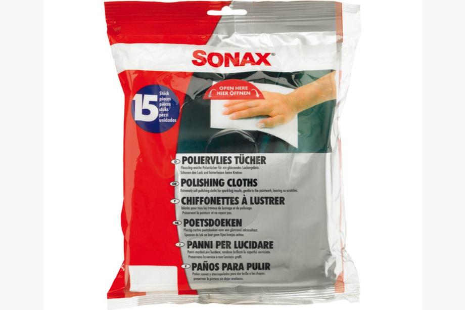 Sonax extra-soft cloths for final bodywork polishing (15 pcs) Photo 1