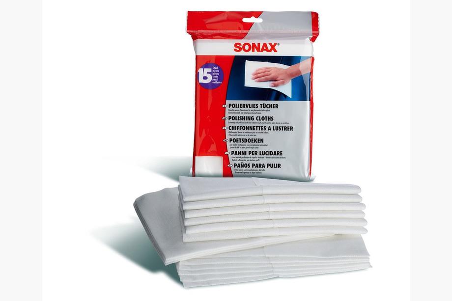 Sonax extra-soft cloths for final bodywork polishing (15 pcs) Photo 2