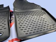 Toyota C-HR 2016-2023 Rubber Floor Mats (4 pcs, Novline) photo 3
