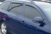 Skoda Octavia II A5 2006-2010 Window Deflectors SW (4 pcs, HIC) photo 1